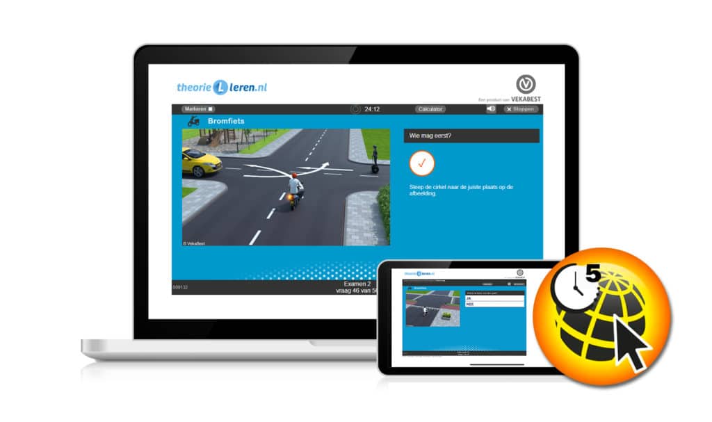 Online Scooter Theorie Oefenen » theorie-leren.nl