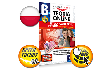 Karta internetowa teoretycznego kursu nauki jazdy