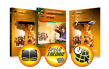 Set theorieboek, praktijkboek en speedtheorie T-rijbewijs