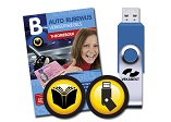 Auto theorieboek + USB-stick met 8 oefenexamens