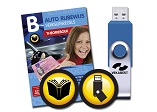 Auto theorieboek + USB-stick met 8 oefenexamens