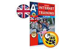 Theory card - 10 hours Internet exam training Moped