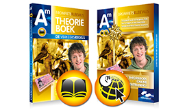 Bromfiets theorieboek + 7,5 uur oefenvragen en examens