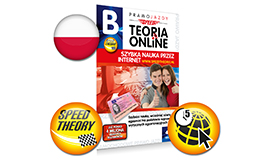 Karta internetowa teoretycznego kursu nauki jazdy